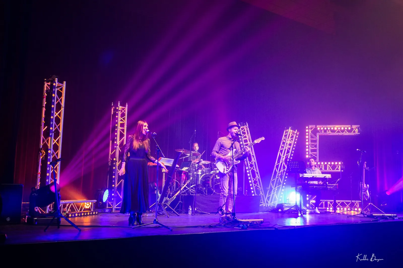 Scène et lumières au Casino JOA